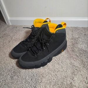Jordan 9 Retro Black and Gold